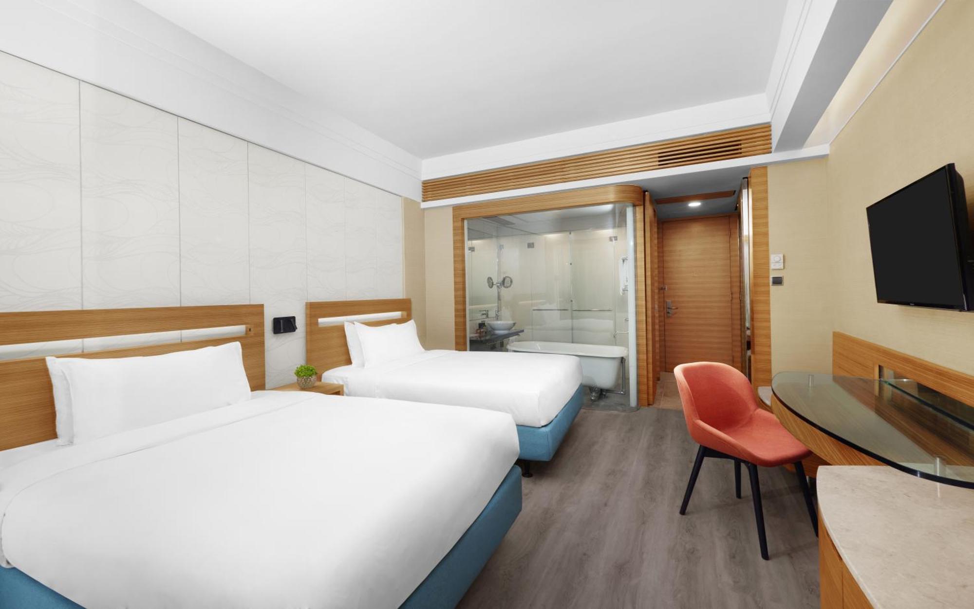 فندق لا هوتل نينا إيه كونفنش سنتر هونغ كونغ المظهر الخارجي الصورة Deluxe Room
